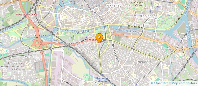 localisation de l'entreprise MADAME DOMINIQUE BOCH à STRASBOURG