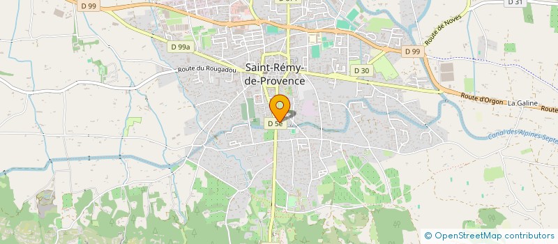 localisation de l'entreprise MADAME DOMINIQUE BODIN à SAINT-REMY-DE-PROVENCE