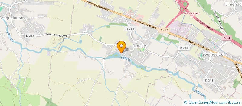 localisation de l'entreprise MADAME DOMINIQUE BOINET  NOUSTY