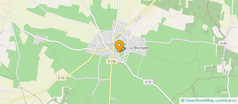 localisation de l'entreprise MADAME DOMINIQUE BOISFERON à SAINTE-SEVERE