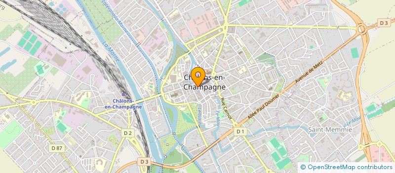 localisation de l'entreprise MADAME DOMINIQUE BOISGUERIN à CHALONS-EN-CHAMPAGNE