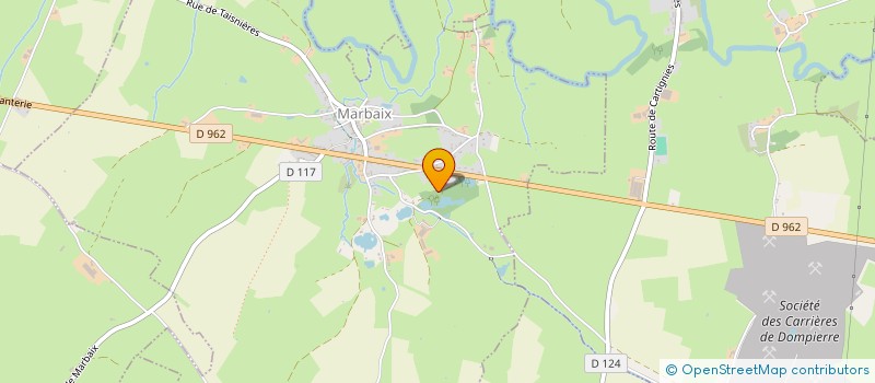 localisation de l'entreprise MADAME DOMINIQUE BONILAWSKI  MARBAIX