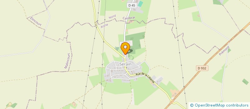 localisation de l'entreprise MADAME DOMINIQUE BONNEMAZOU  SERAIN