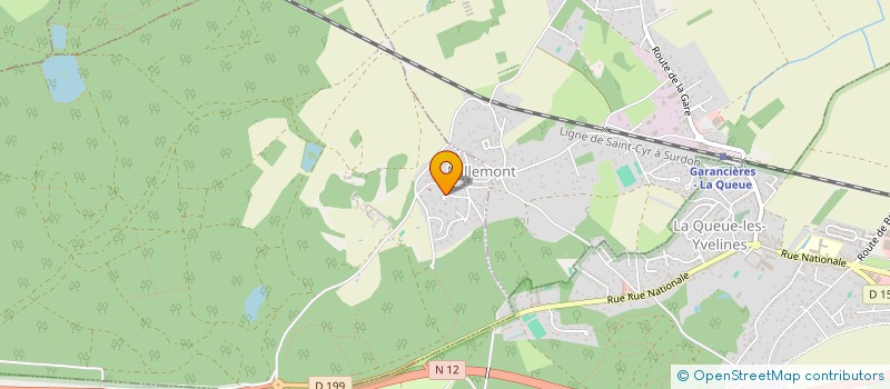 localisation de l'entreprise MADAME DOMINIQUE BORDIERE  MILLEMONT