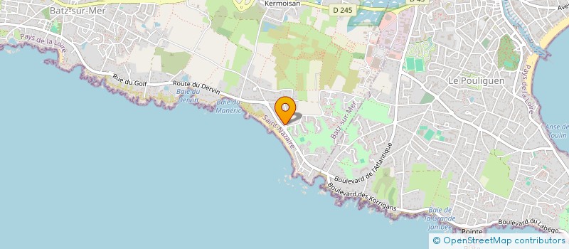 localisation de l'entreprise MADAME DOMINIQUE BOUCAUD à BATZ-SUR-MER