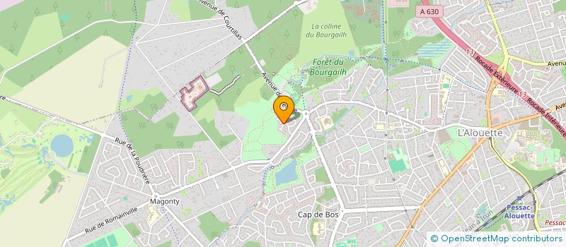 localisation de l'entreprise MADAME DOMINIQUE BOUCHET  PESSAC