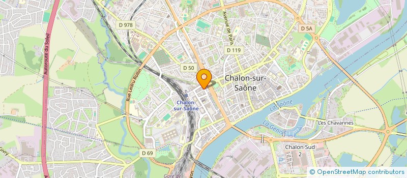 localisation de l'entreprise MADAME DOMINIQUE BOUGUEJJA  CHALON-SUR-SAONE