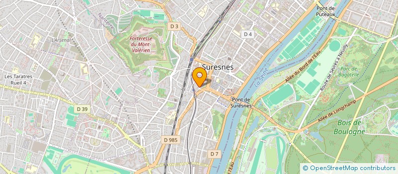 localisation de l'entreprise MADAME DOMINIQUE BOUILLON à SURESNES