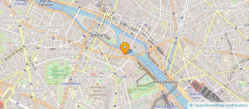 localisation de l'entreprise MADAME DOMINIQUE BOURDE  PARIS