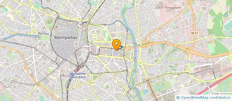 localisation de l'entreprise MADAME DOMINIQUE BOURGEOIS à MONTPELLIER