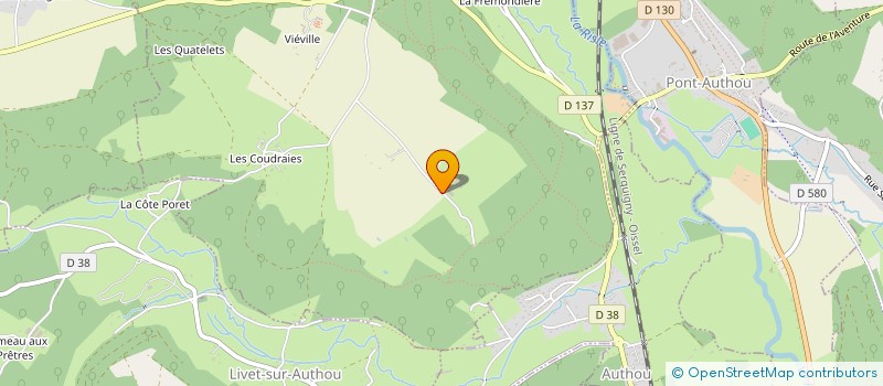 localisation de l'entreprise MADAME DOMINIQUE BOUVIN  FRENEUSE-SUR-RISLE