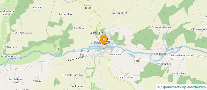 localisation de l'entreprise MADAME DOMINIQUE BRIAND  BARROU