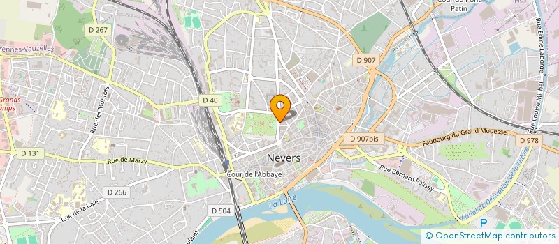 localisation de l'entreprise MADAME DOMINIQUE BRIDON à NEVERS