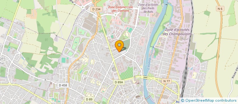 localisation de l'entreprise MADAME DOMINIQUE BRIET à AUXERRE