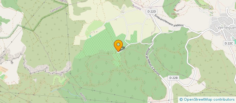 localisation de l'entreprise MADAME DOMINIQUE BRULAT  AURONS