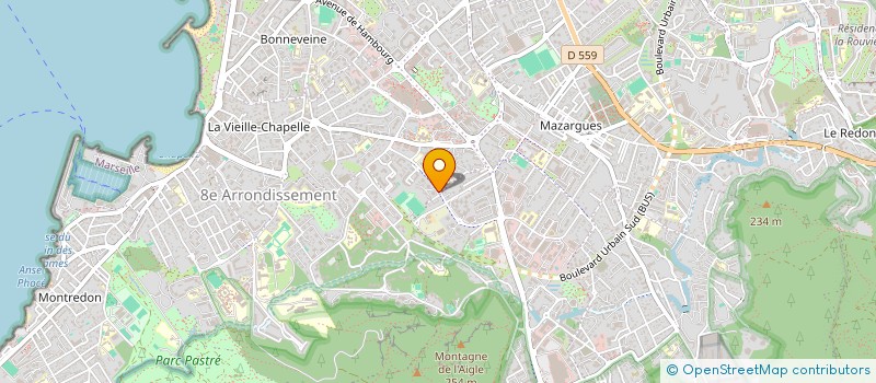 localisation de l'entreprise MADAME DOMINIQUE BRUNELLO à MARSEILLE