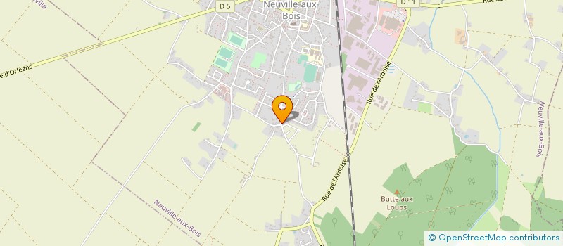 localisation de l'entreprise MADAME DOMINIQUE BULTEZ à NEUVILLE-AUX-BOIS