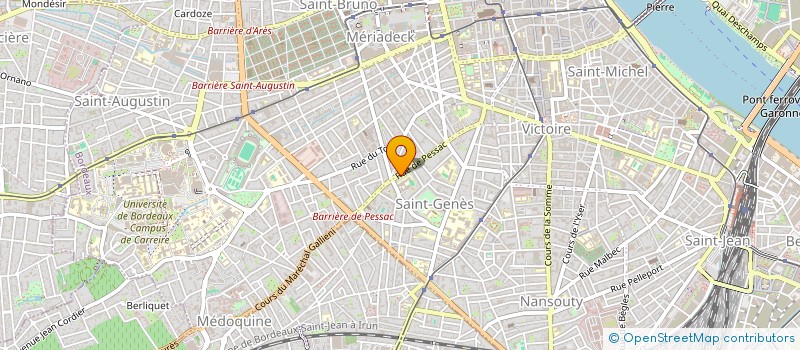 localisation de l'entreprise MADAME DOMINIQUE BURGADE à BORDEAUX