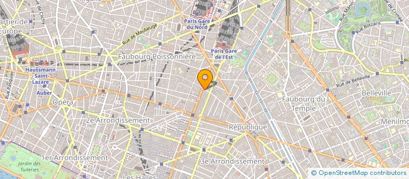 localisation de l'entreprise MADAME DOMINIQUE CABORET  PARIS