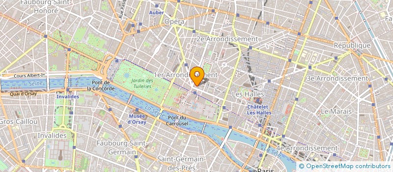 localisation de l'entreprise MADAME DOMINIQUE CAILLEAU à PARIS
