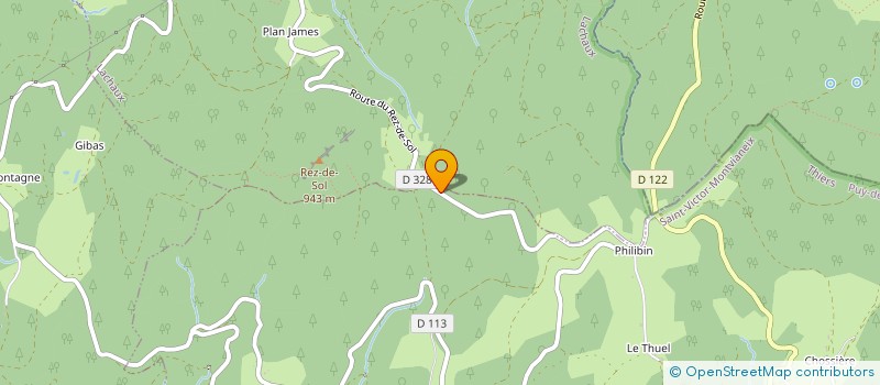 localisation de l'entreprise MADAME DOMINIQUE CARTAILLER  SAINT-VICTOR-MONTVIANEIX