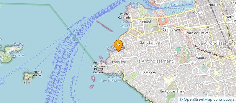 localisation de l'entreprise MADAME DOMINIQUE CASTET à MARSEILLE