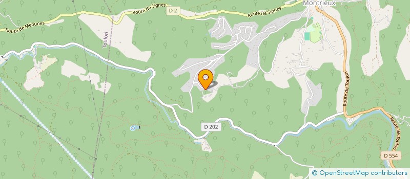 localisation de l'entreprise MADAME DOMINIQUE CATTEZ  MEOUNES-LES-MONTRIEUX