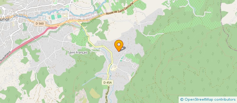 localisation de l'entreprise MADAME DOMINIQUE CAVALIER à AURIOL