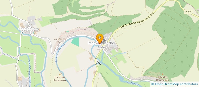 localisation de l'entreprise MADAME DOMINIQUE CAVRIL à PAGNY-LA-BLANCHE-COTE