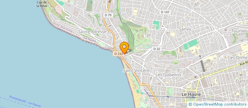 localisation de l'entreprise MADAME DOMINIQUE CHABANNEL à LE HAVRE