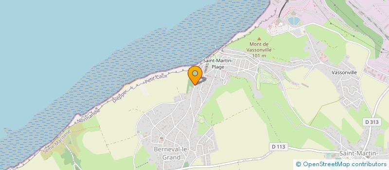 localisation de l'entreprise MADAME DOMINIQUE CHAPOTARD  PETIT-CAUX