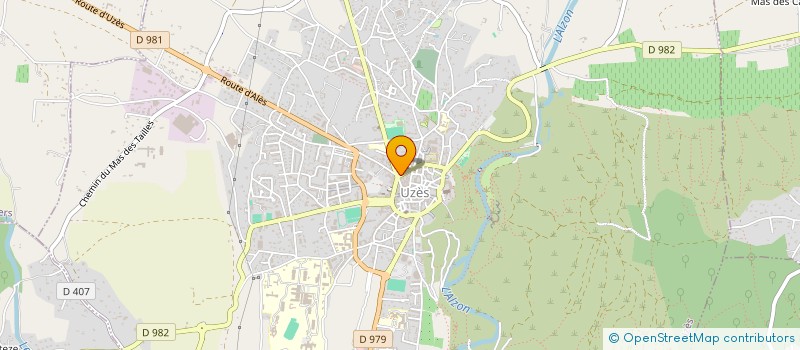 localisation de l'entreprise MADAME DOMINIQUE CHARRON  UZES