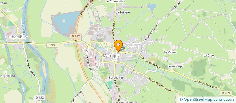 localisation de l'entreprise MADAME DOMINIQUE CHASSORT  MARCIGNY