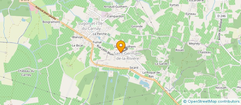 localisation de l'entreprise MADAME DOMINIQUE CHAUMARD à LUGON ET L ILE DU CARNEY