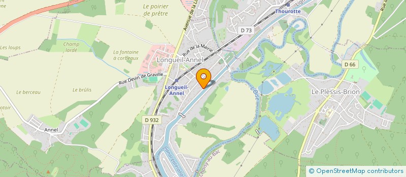 localisation de l'entreprise MADAME DOMINIQUE CHERON à LONGUEIL-ANNEL