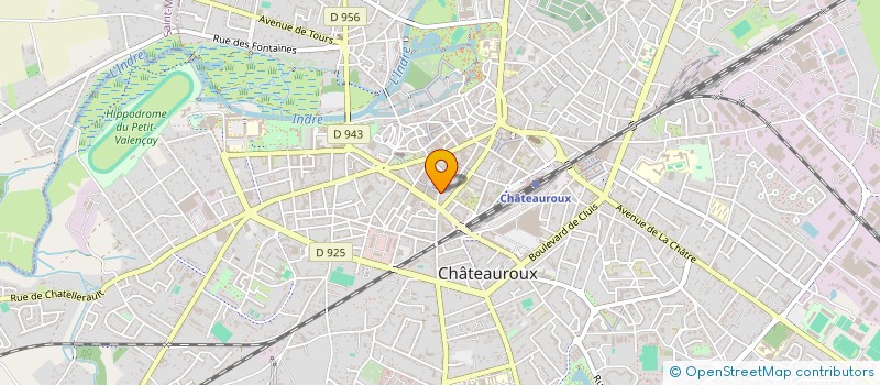 localisation de l'entreprise MADAME DOMINIQUE CHESNES à CHATEAUROUX