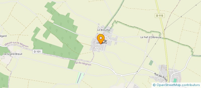 localisation de l'entreprise MADAME DOMINIQUE CHEVALIER à VAL-DU-MIGNON