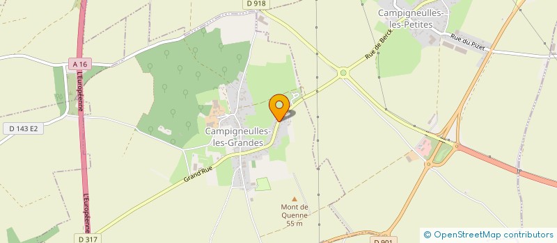 localisation de l'entreprise MADAME DOMINIQUE CHOPIN  RECQUES-SUR-COURSE