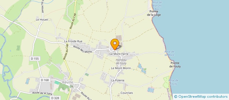 localisation de l'entreprise MADAME DOMINIQUE CHOULOT à REVILLE