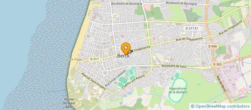 localisation de l'entreprise MADAME DOMINIQUE COPIN à BERCK