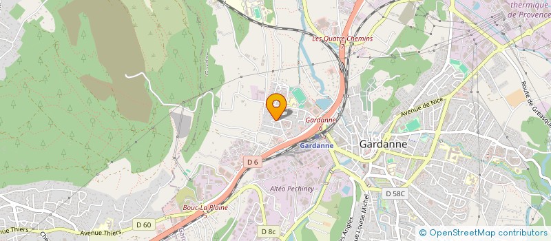 localisation de l'entreprise MADAME DOMINIQUE CORNILLET à GARDANNE