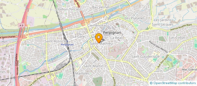 localisation de l'entreprise MADAME DOMINIQUE COT  PERPIGNAN