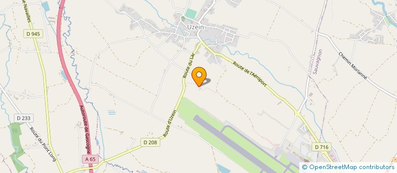 localisation de l'entreprise MADAME DOMINIQUE COUMES  UZEIN