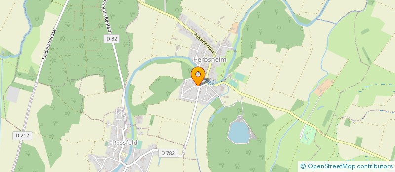 localisation de l'entreprise MADAME DOMINIQUE CROMER  HERBSHEIM