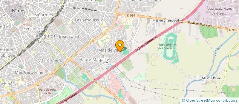 localisation de l'entreprise MADAME DOMINIQUE DAHMANI  NIMES