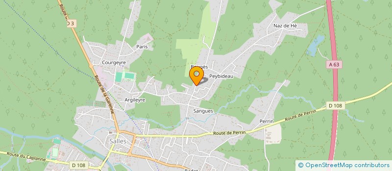 localisation de l'entreprise MADAME DOMINIQUE DAMBLON  SALLES