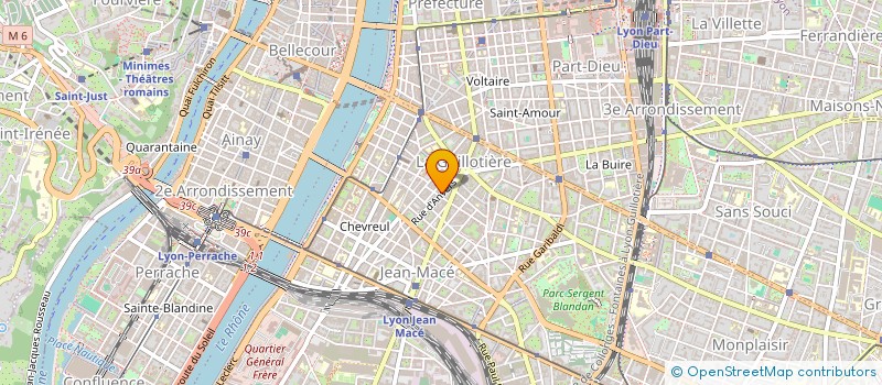 localisation de l'entreprise MADAME DOMINIQUE DANREY  LYON