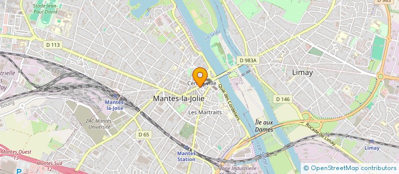 localisation de l'entreprise MADAME DOMINIQUE DARTIAILH  MANTES-LA-JOLIE