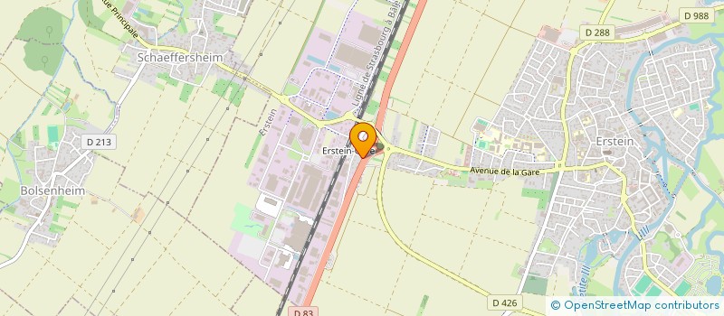 localisation de l'entreprise MADAME DOMINIQUE DAUSCH  ERSTEIN