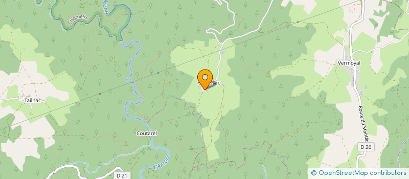 localisation de l'entreprise MADAME DOMINIQUE DAVAL  SAINT-PIERRE-DU-CHAMP